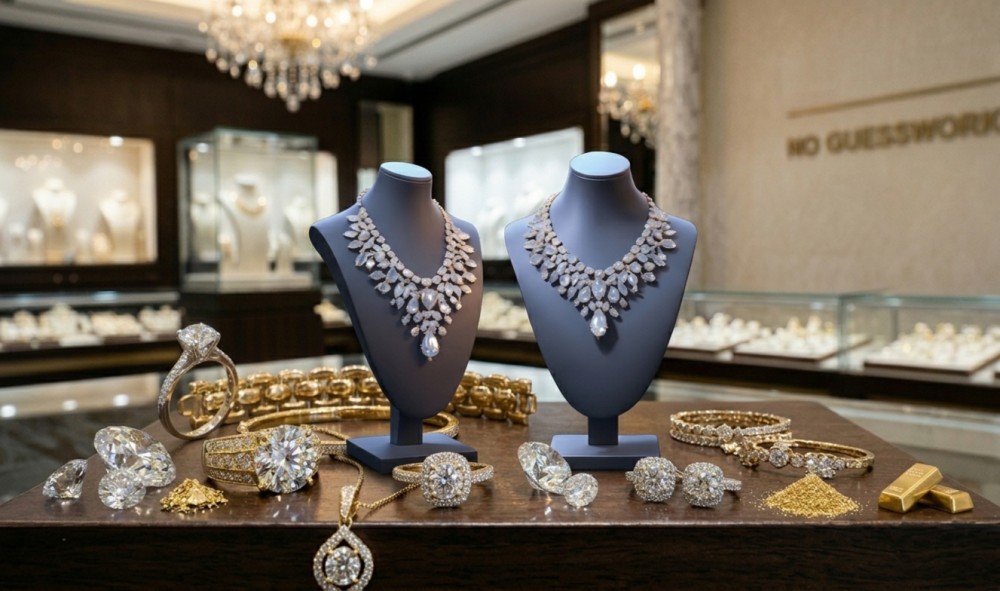 Certified Gold and Diamonds No Guesswork Involved